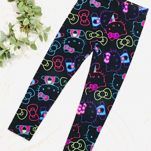 Sanrio Hello Kitty girl leggings pants footless - Picture 1 of 6